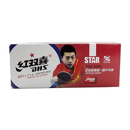 DHS Tek Yıldız Plastik Masa Tenisi Topu 10lu