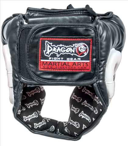 DragonDo  11745-P Yanakları Kapalı Kask Muay Thai, Kick Boks Kaskı 