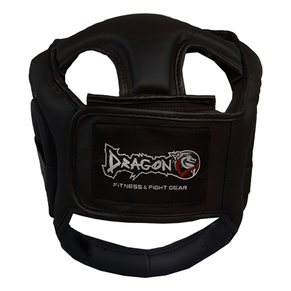 DragonDo 11749-P Black Mamba Yanakları Korumalı Kask Siyah