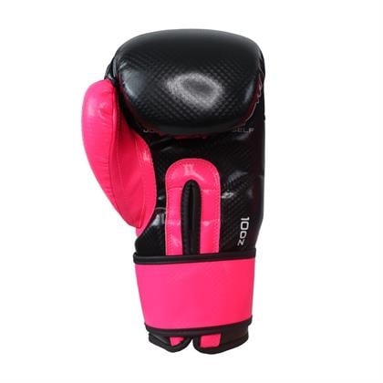 DragonDo 30025-P Carbon 5 Boks Eldiveni Pembe Muay Thai Kick boks Eldiveni