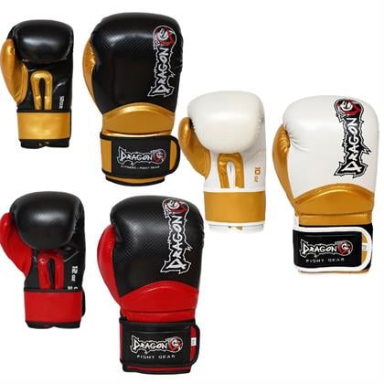 DragonDo 30025-P Carbon 5 Boks Eldiveni Muay Thai Eldiveni Kick Boks Eldiveni 0424