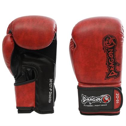 DragonDo 30127-P Distrito Boks Eldiveni, Muay Thai Boxing Gloves