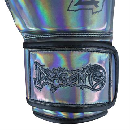 DragonDo 30134-P Glossy Boks Eldiveni Parlak Gri Kick Boks Muay Thai Eldiveni