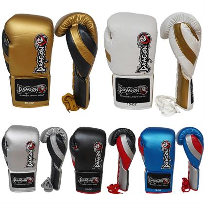 DragonDo 30382-P Profi Bağcıklı Profesyonel Boks Eldiveni