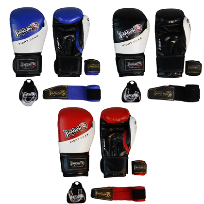 DragonDoDragonDo 33044-P JR Çocuk Boks Eldiveni Seti (Eldiven+Bandaj+Dişlik)
