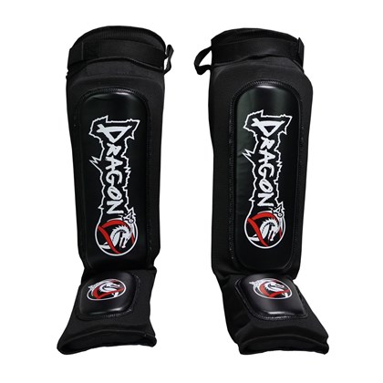 DragonDo 40606-II NEO Elastik Deri Kaval Ayak Koruyucu Kick Boks Kaval Koruyucu