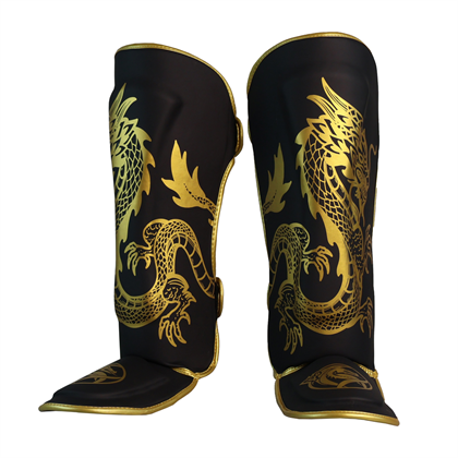 DragonDo 40712-P Gold Fury Kaval Ayak Koruyucu Kick Boks Kaval Koruyucu