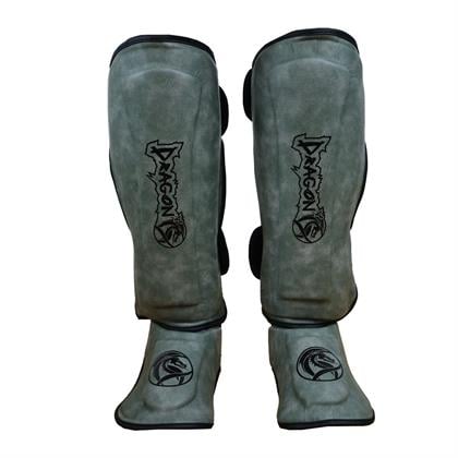 DragonDo 40715-P Kaval Ayak Koruyucu Gri Profesyonel Kick Boks Kaval Koruyucu