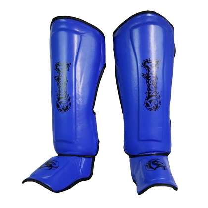 DragonDo 40715-P Kaval Ayak Koruyucu Mavi Profesyonel Kick Boks Kaval Koruyucu