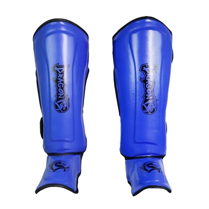DragonDo 40715-P Kaval Ayak Koruyucu Mavi Profesyonel Kick Boks Kaval Koruyucu