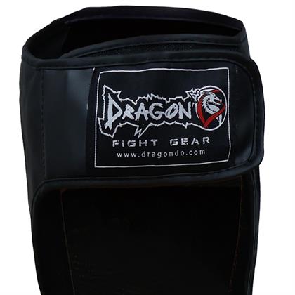 DragonDo 40715-P Kaval Ayak Koruyucu Siyah Profesyonel Kick Boks Kaval Koruyucu
