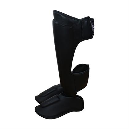 DragonDo 40715-P Kaval Ayak Koruyucu Siyah Profesyonel Kick Boks Kaval Koruyucu
