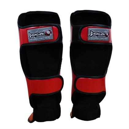 DragonDo 40716-P Kaval Ayak Koruyucu Kırmızı Kick Boks Kaval Koruyucu