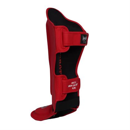 DragonDo 40721-P Kaval Ayak Koruyucu 0825 Kırmızı Kick Boks Kaval Koruyucu