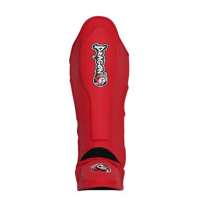 DragonDo 40721-P Kaval Ayak Koruyucu 0825 Kırmızı Kick Boks Kaval Koruyucu