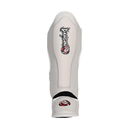 DragonDo 40721-P Muaythai Kick Boks Kaval Ayak Koruyucu Beyaz