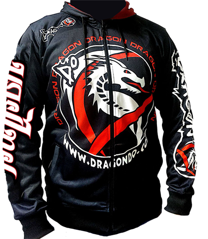 DragonDo 83585 Muay Thai Süblime Baskı Kapüşonlu Sweatshirt