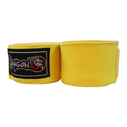 DragonDo 83821 Elite Elastik 3,5 metre Bandaj Sarı Boks Bandajı