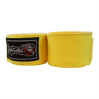 DragonDo 83822 Elite Elastik 5 metre Bandaj Sarı Boks Bandajı 