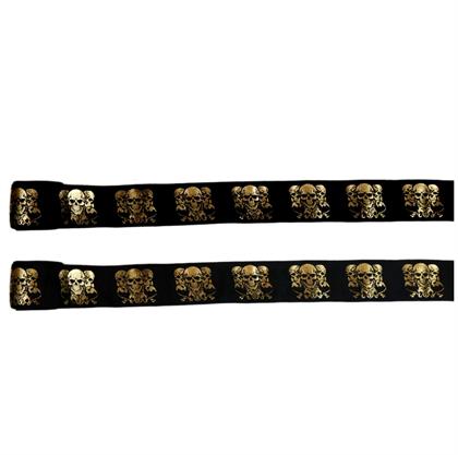 DragonDo 83831 Skull Gold 3,5 Metre Bandaj Gold Kuru Kafalı Boks Bandajı