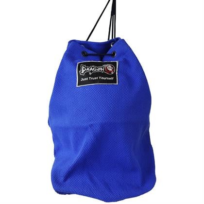 DragonDo AC5025 İp Büzgülü Bez Çanta Mavi Antrenman Çantası 40x45 cm