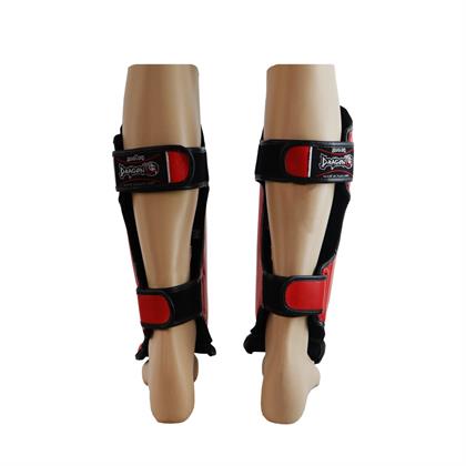 DragonDo DRGN-T52 Hakiki Deri Kaval Koruyucu Kırmızı