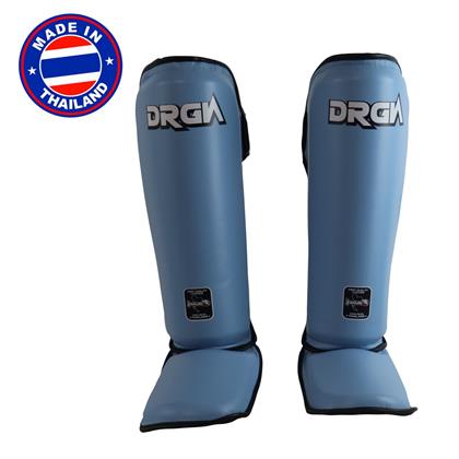 DragonDo DRGN-T52 Hakiki Deri Kaval Koruyucu Turkuaz Kick Boxing Kaval Koruyucu