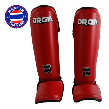 DragonDo DRGN-T52 Hakiki Deri Kaval Koruyucu Kırmızı