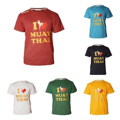DragonDo I Love Muaythai Baskılı Tişört
