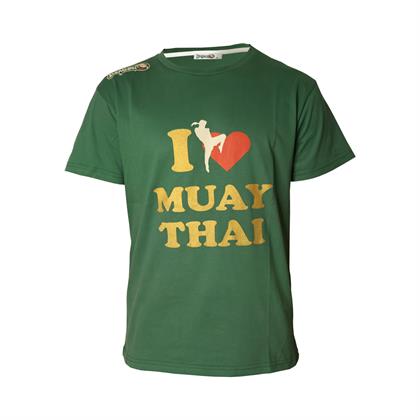 DragonDo I Love Muaythai Baskılı Tişört
