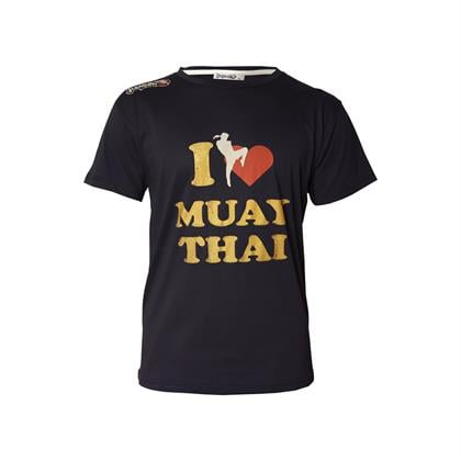 DragonDo I Love Muaythai Baskılı Tişört