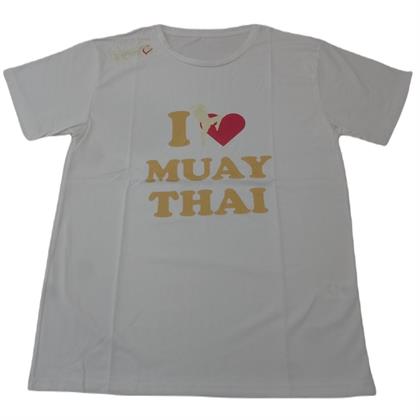 DragonDo I Love Muaythai Baskılı Tişört