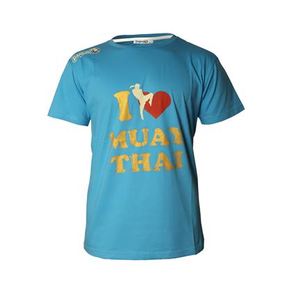 DragonDo I Love Muaythai Baskılı Tişört