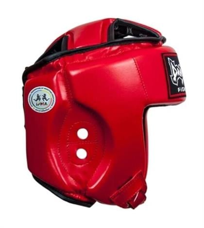 DragonDo IFMA Kask Drg99 Hakiki Deri Üstü Kapalı KickBoks ve Muay Thai Kask