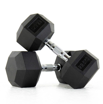 DragonDo Kauçuk Altıgen Dambıl 22,5 Kg