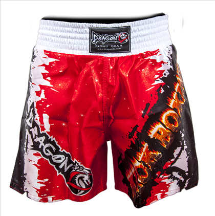 DragonDo KB103 Baskılı Kick Boks Şortu