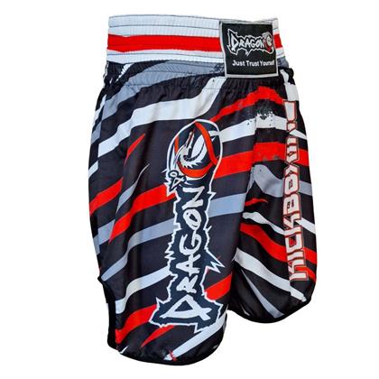 DragonDo KB242 Kick Boks Şortu Kick Boxing Antrenman Şortu Dijital Baskılı Desenli Şort