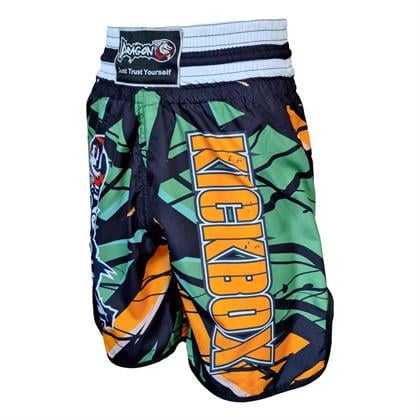DragonDo KB245 Kick Boks Şortu Kick Boxing Antrenman Şortu Dijital Basklı Desenli Şort