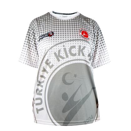 DragonDo KF2024 Kick Boks Tişörtü Beyaz Kick Boxing Tshirt