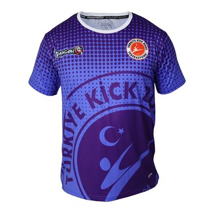DragonDo KF2024 Kick Boks Tişörtü Kick Boxing Dijital Baskılı Tişört