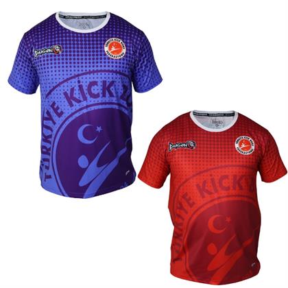 DragonDo KF2024 Kick Boks Tişörtü Kick Boxing Dijital Baskılı Tişört