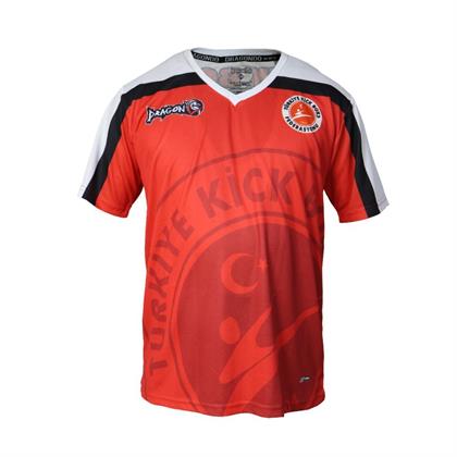 DragonDoDragonDo KF205  Point Fight Tişörtü V Yaka Kick Boks Tişörtü