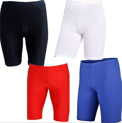 DragonDo Likralı Kısa Sporcu Taytı - Şort Altı Tayt