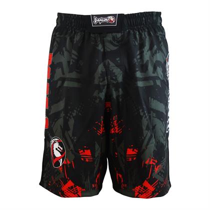 DragonDo M01 Red Maze MMA Şortu Antrenman Şortu