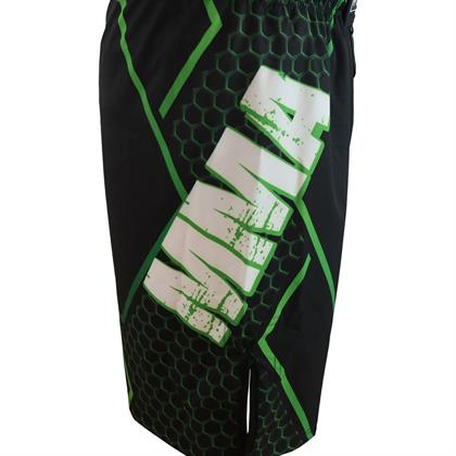 DragonDo M03 Green Line MMA Şortu Antrenman Şortu