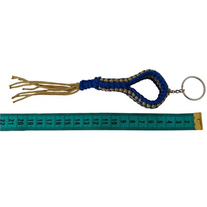 DragonDo Mongkol Anahtarlık Model2 Mavi-Gold