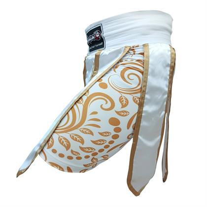 DragonDo MT3031 Muay Thai Kick Boks Şortu Taytlı Püsküllü Şort