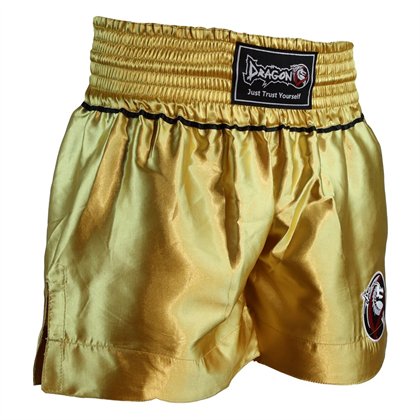 DragonDo MT3033 Muaythai Şortu Gold Kick Boks Şortu