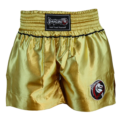 DragonDo MT3033 Muaythai Şortu Gold Kick Boks Şortu