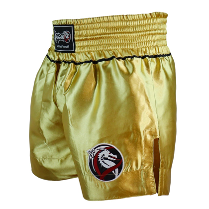 DragonDo MT3033 Muaythai Şortu Gold Kick Boks Şortu